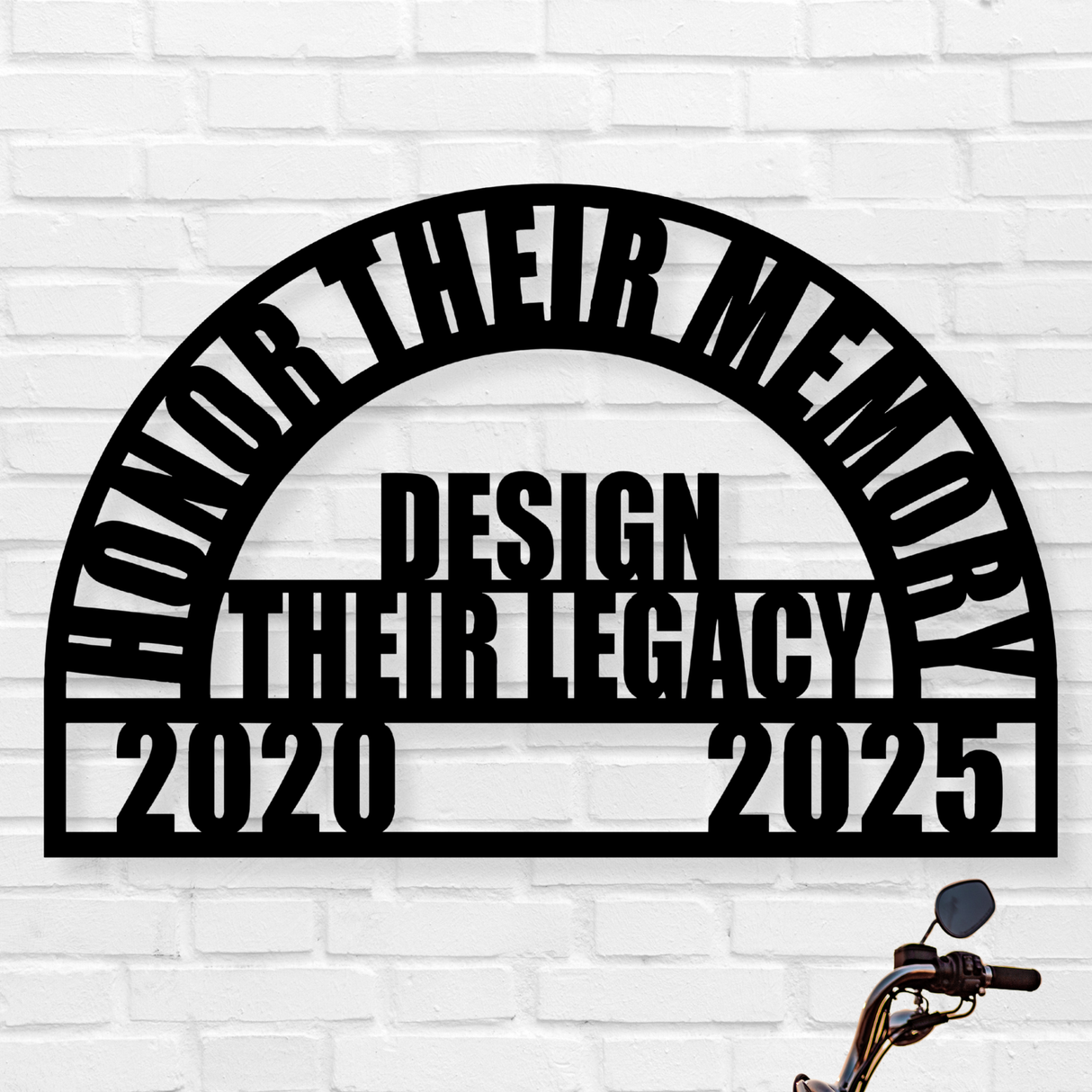 Create Your Own Custom Memorial Sign