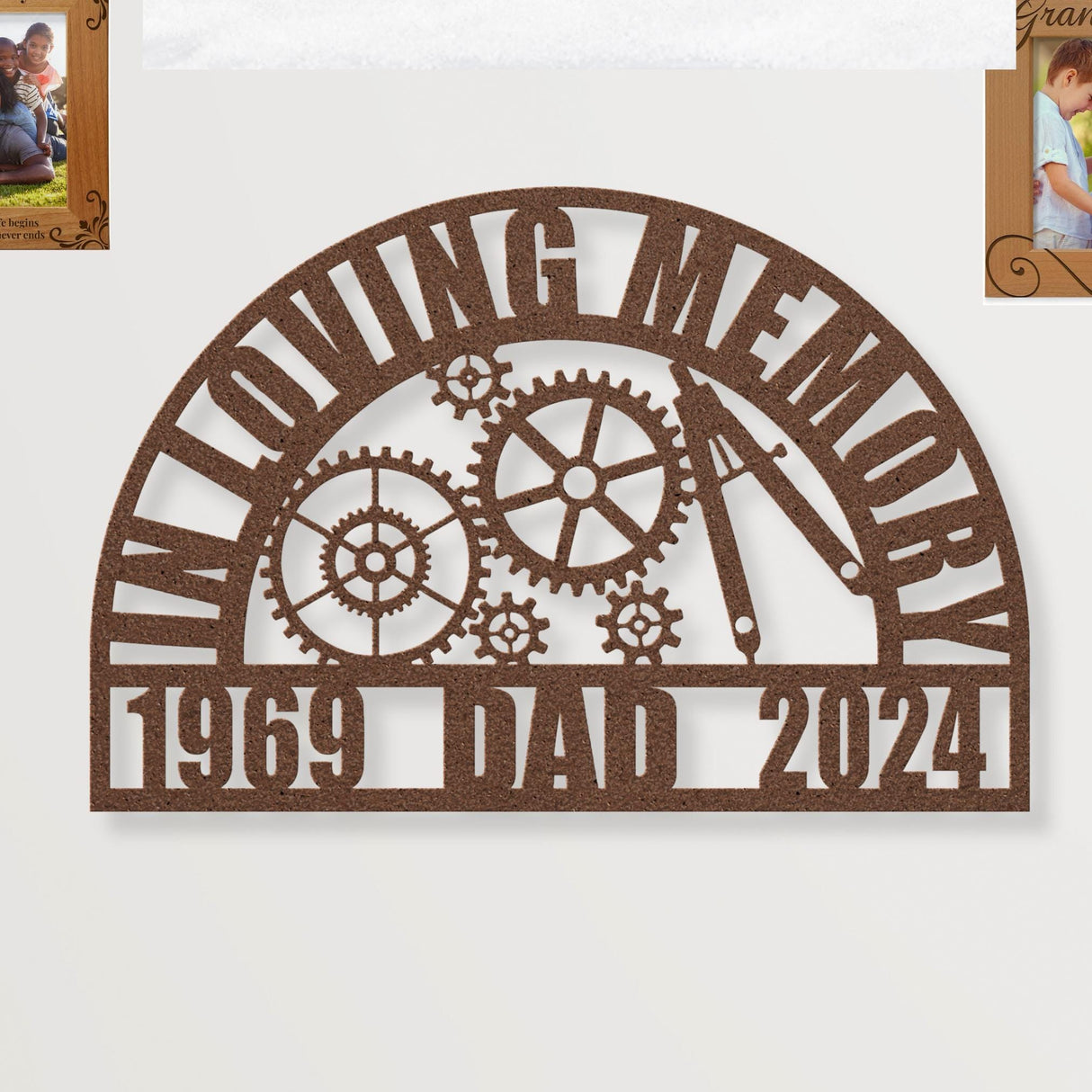 Mechanical Engineer Memorial Gift for Coworker Loss