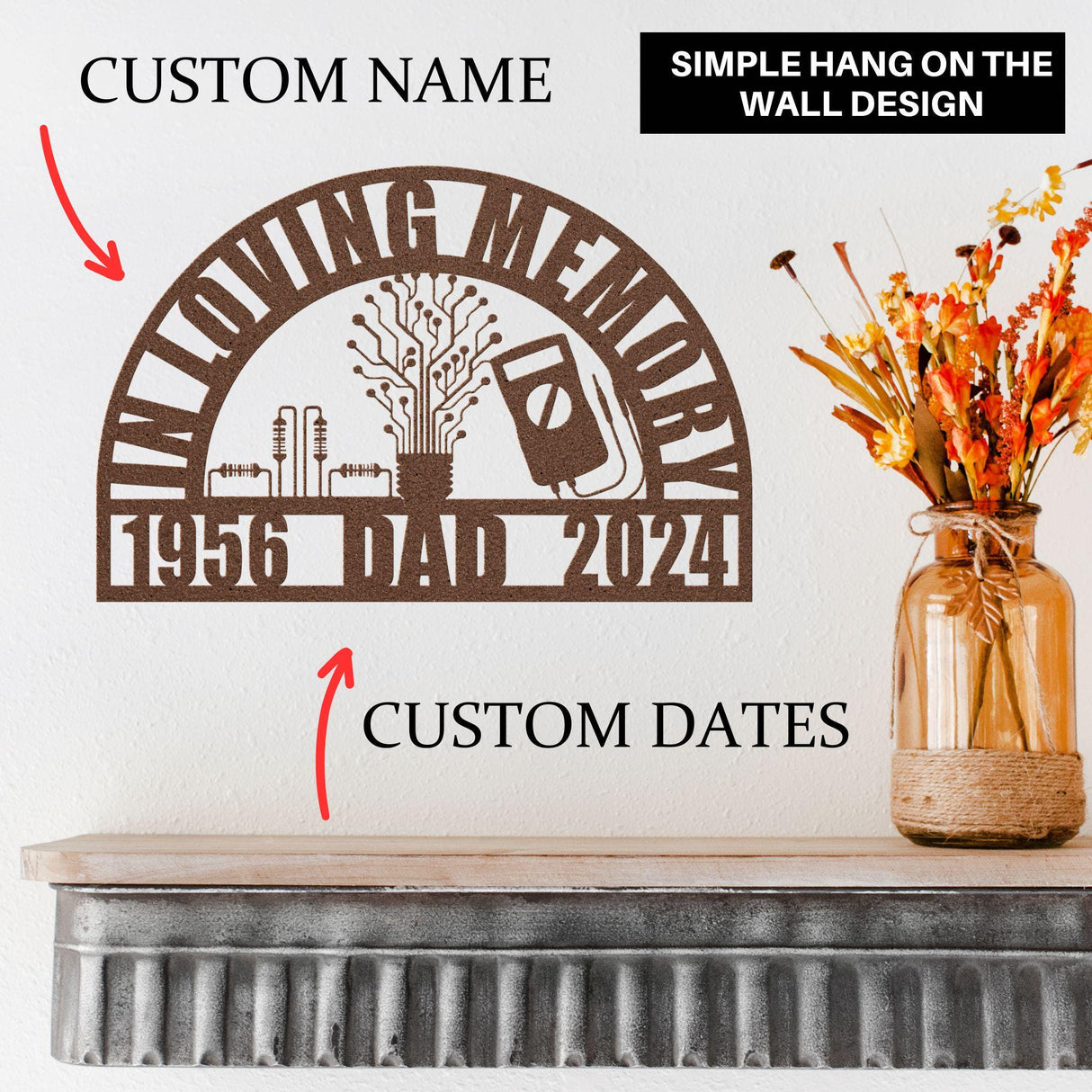 Electrical Engineer Memorial Gift for Coworker Loss