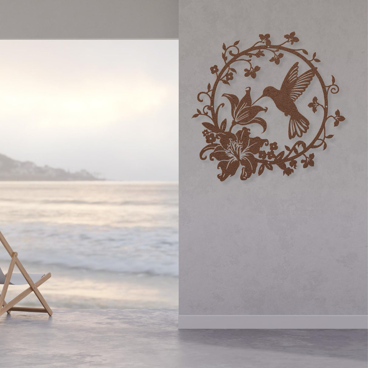 Humming bird Metal Wall Art Decor