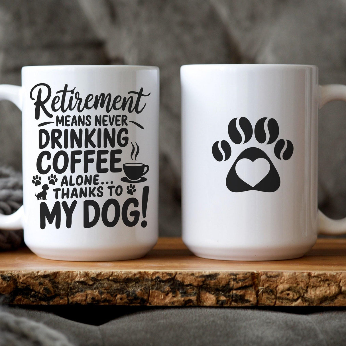 Retiring Mug Pet Owner Gift