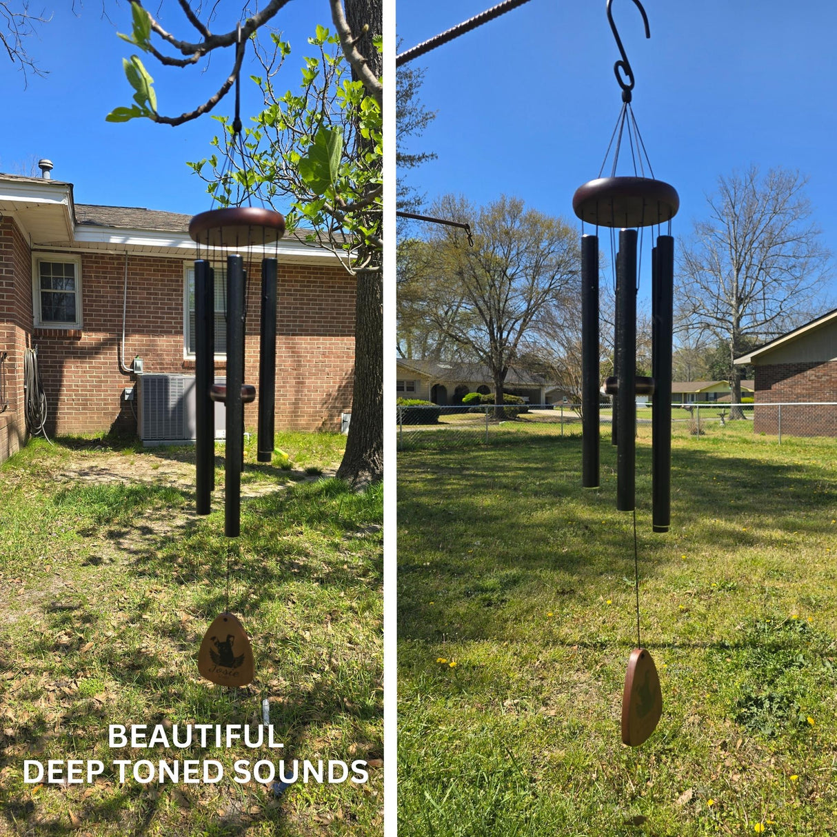 Outdoor Wind Chimes Memorial for Men Remembrance Ford 150 Lightning Truck Personalized Sympathy Gift Garden Decor