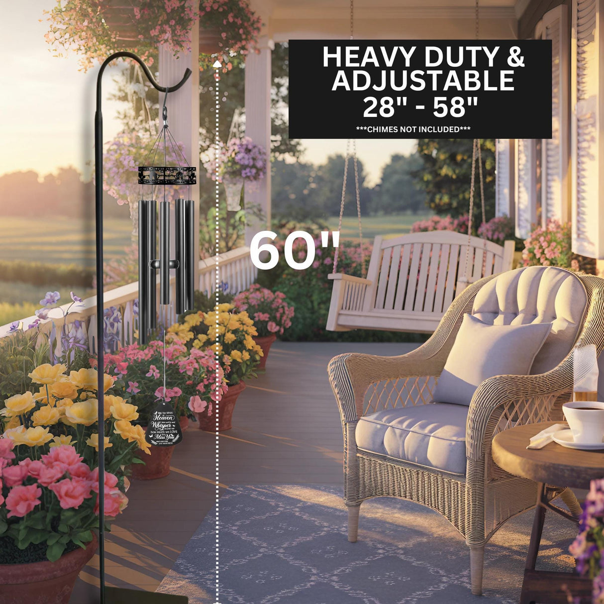 60 Inch Freestanding Bird Feeders Flowers