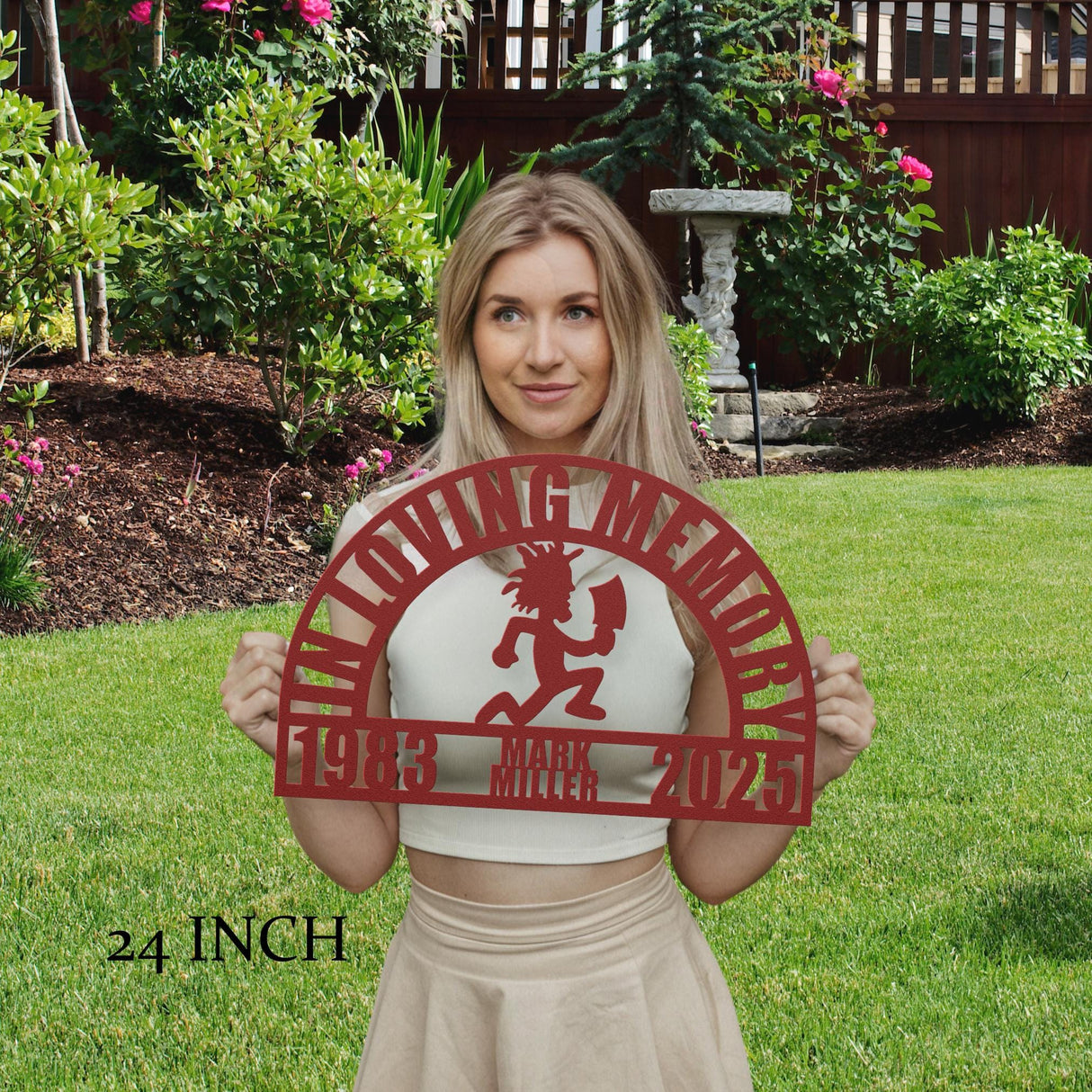 Juggalo Memorial Gift In Loving Memory Sympathy Gift Hatchet Man Music Remembrance Icp Wall Art