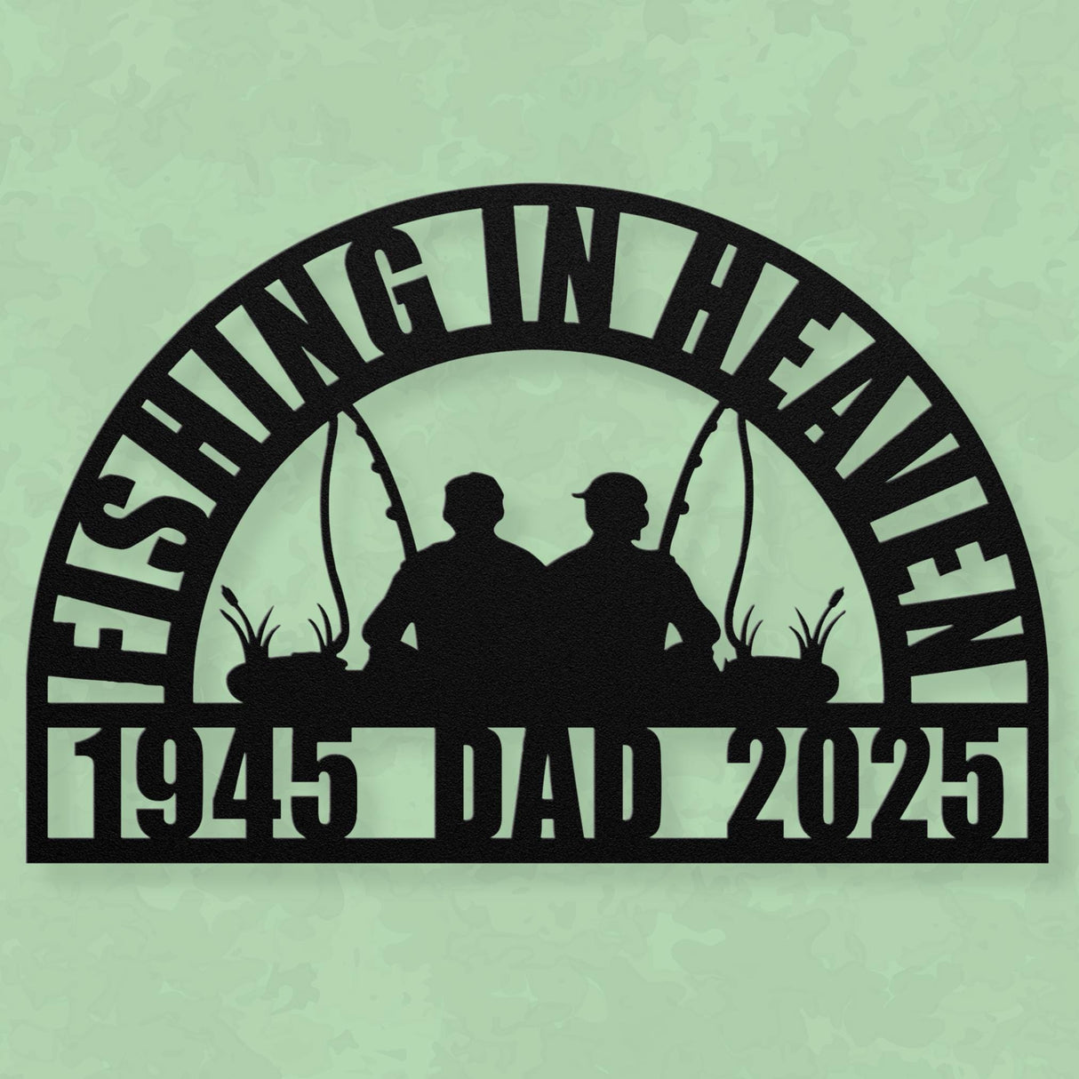 Fishing Memorial Gifts for Loss of Fathers Day Fishermen Sympathy Gift Best Friend Tribute Fishing in Heaven Husband Grief Gift