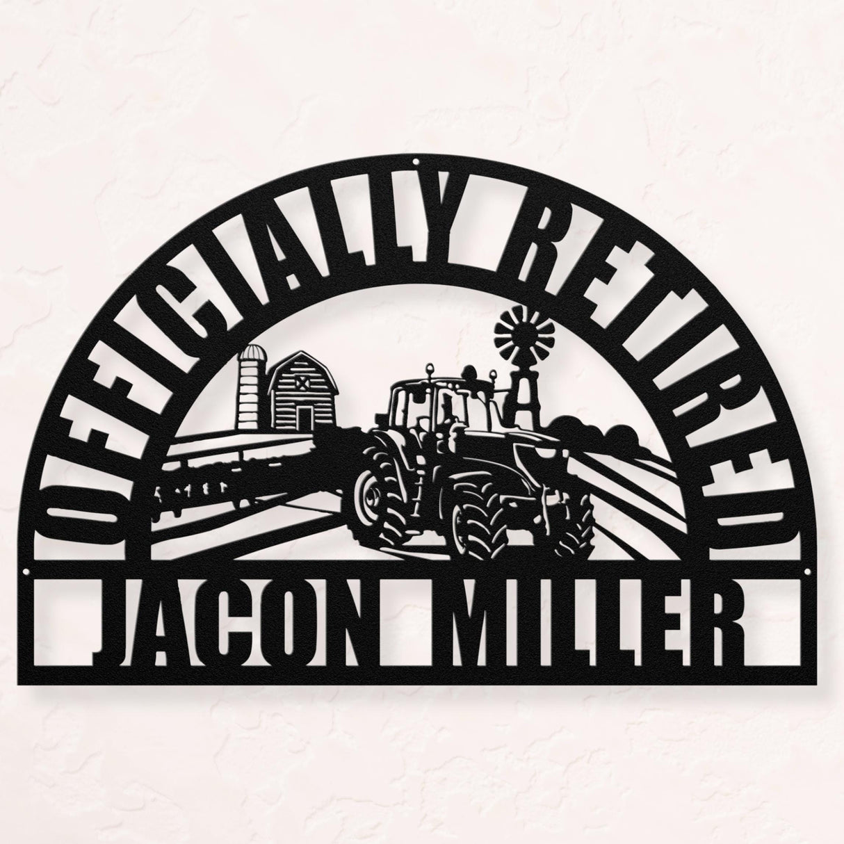 Personalized Farmer Retirement Gift