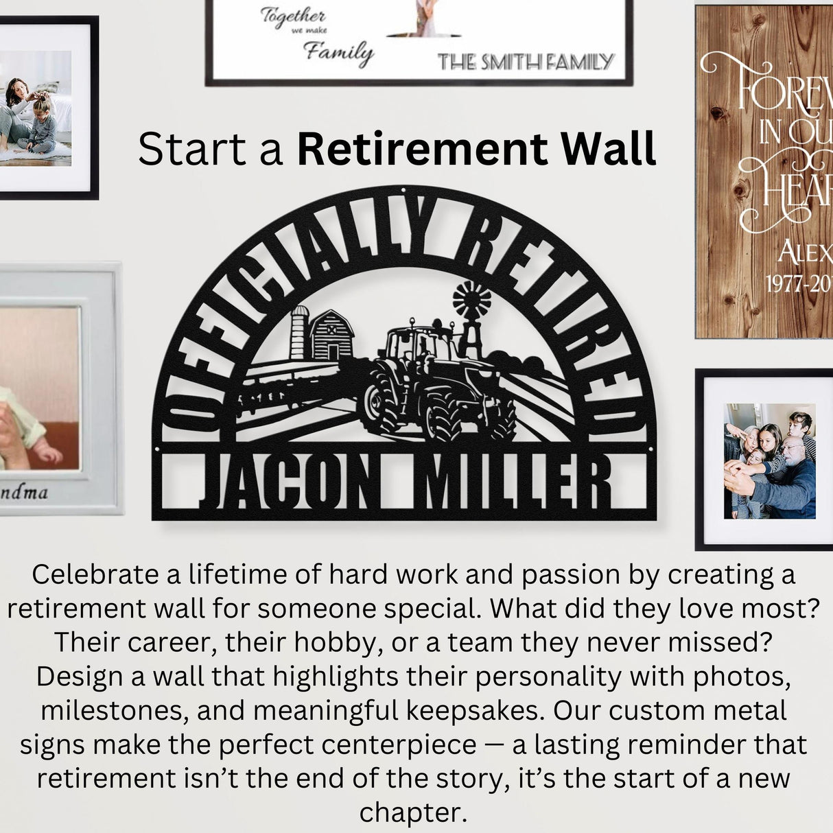 Nice Custom Dad Retirement