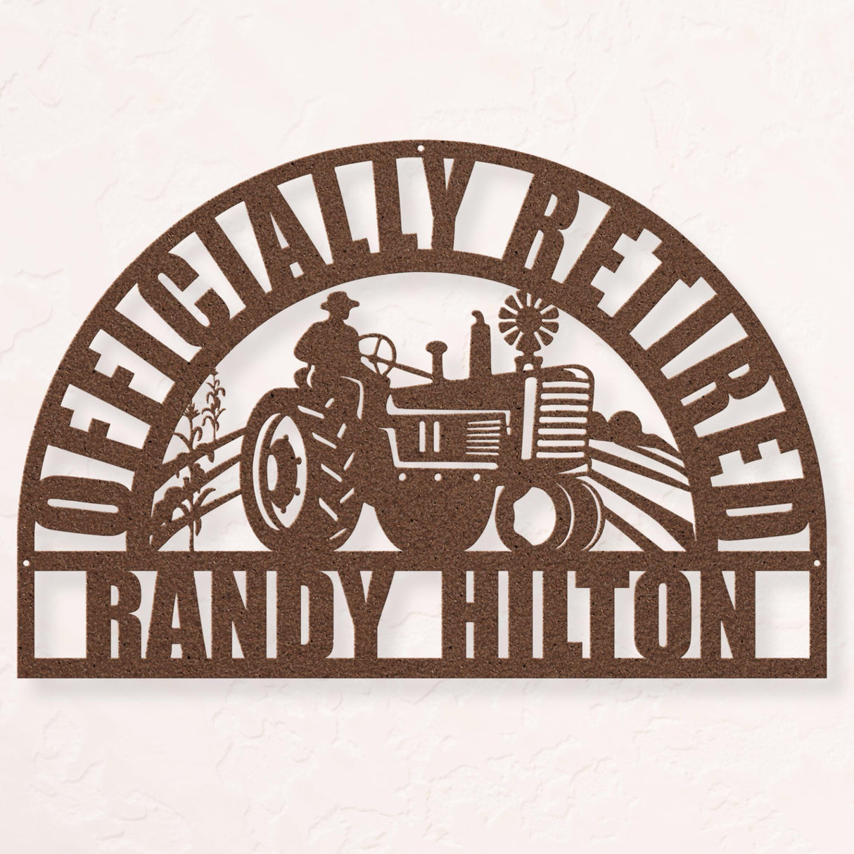 Custom Farmer Retirement Gift