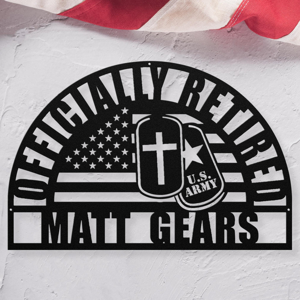 Army Retirement Gift for Him