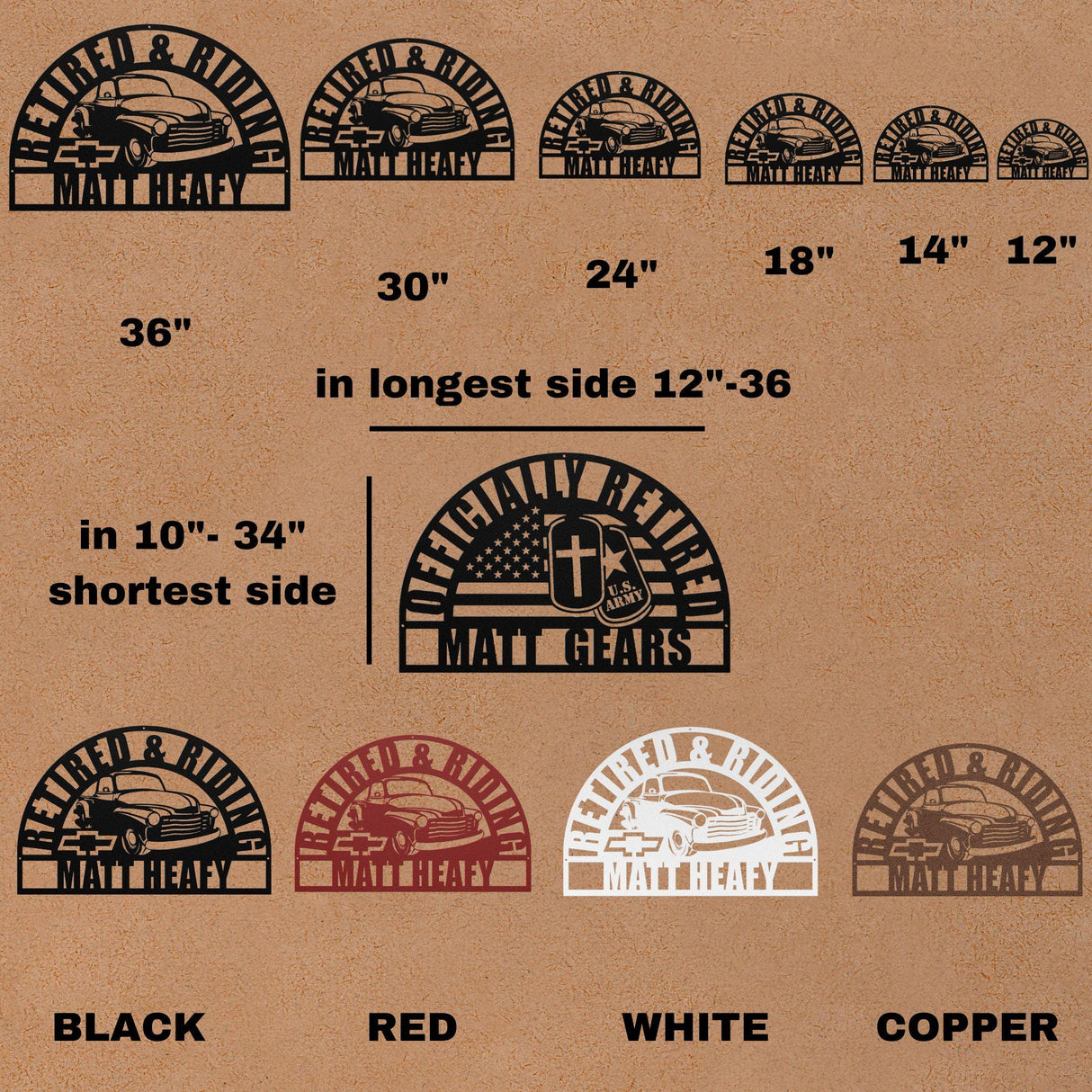 Classic Car Retirement Gift for Him Unique Retirement 2025 48 Chevy Personalized Wall Art Sign Home Decor Custom Coworker Retirement Present