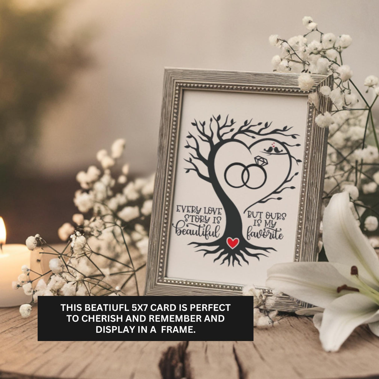 Personalized Gift for Horse Lovers Western Wedding Gift for Couple Anniversary Gift Idea Cowgirl Cowboy Newlywed Married Milestone Present