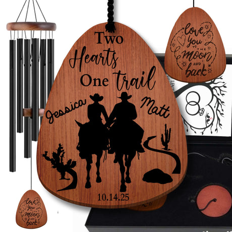 Personalized Western Wedding Gift for Couple