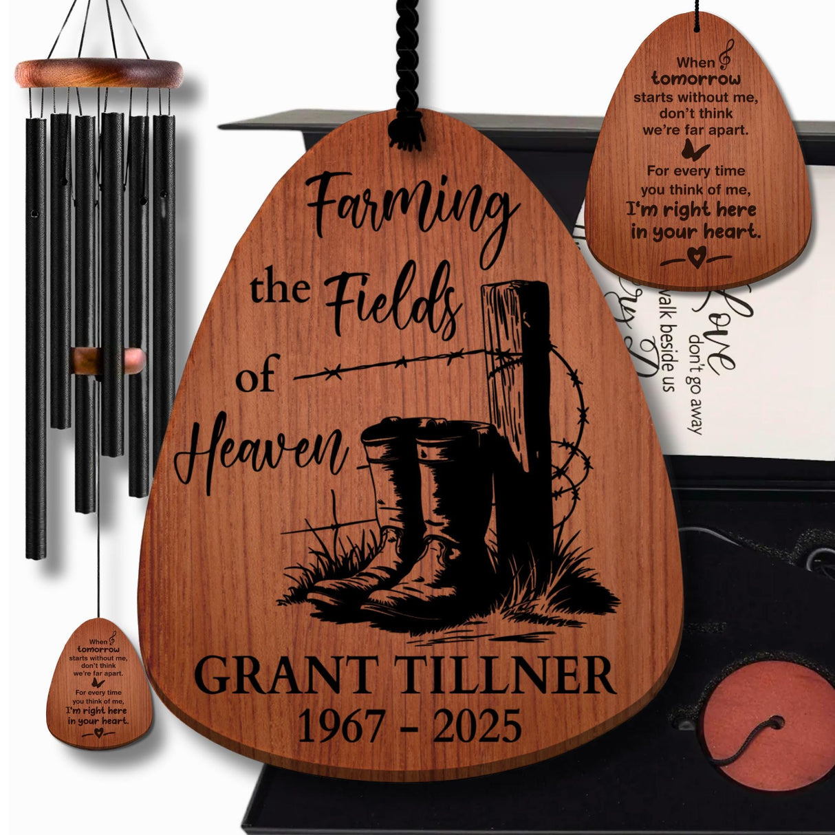 Personalized Farmer Memorial Gift