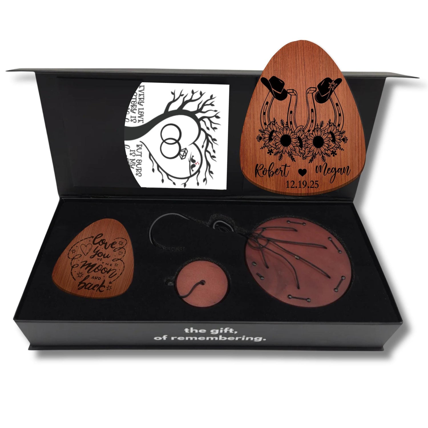 Anniversary Gift Idea Cowgirl Cowboy Newlywed Married Milestone Present