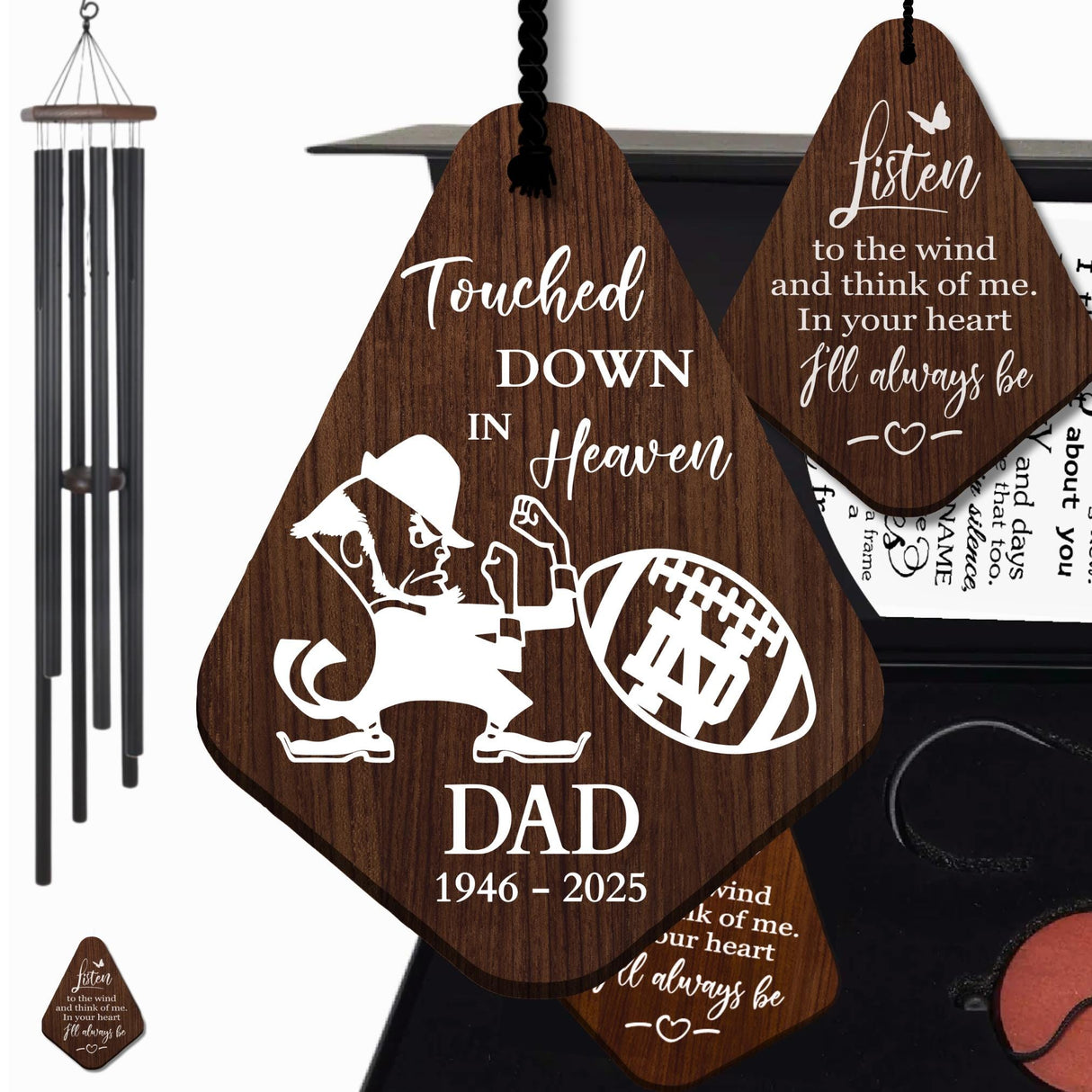 Notre Dame Football Sympathy Wind Chimes