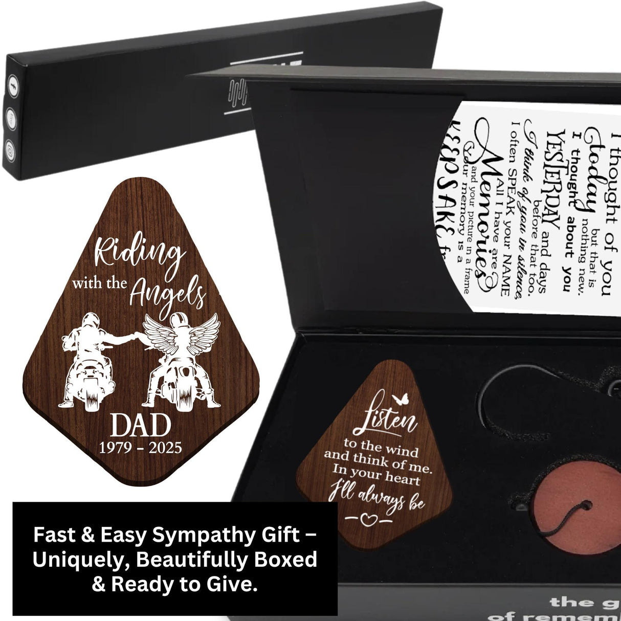 Gift for Best Friend Loss Biker Buddy Remembrance