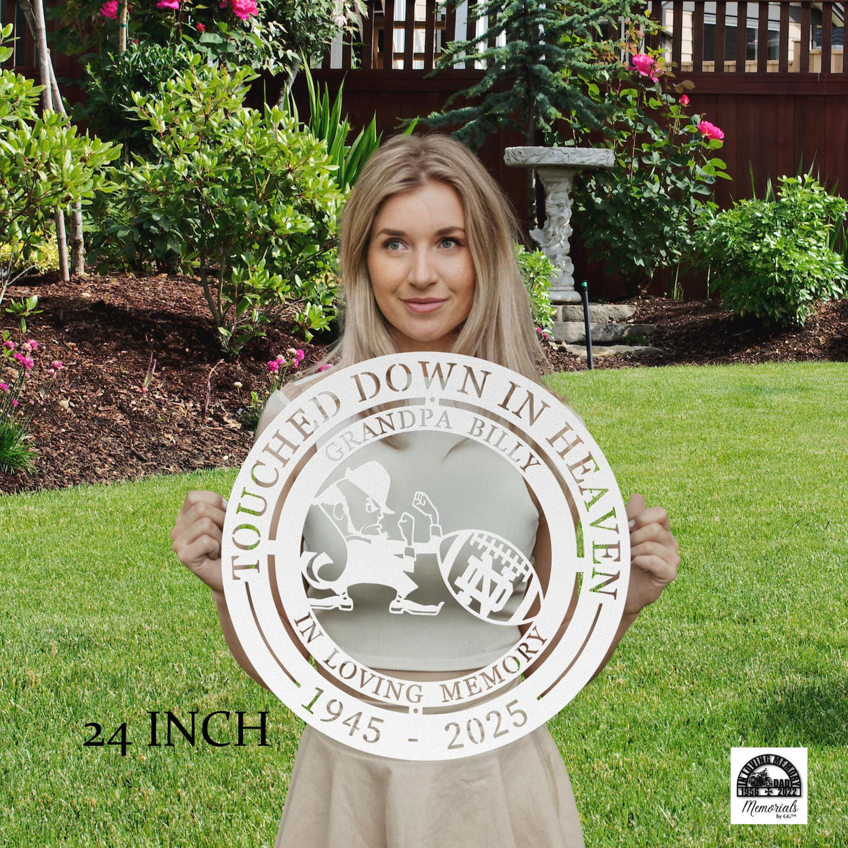 Dad Remembrance Sports Fan Tribute