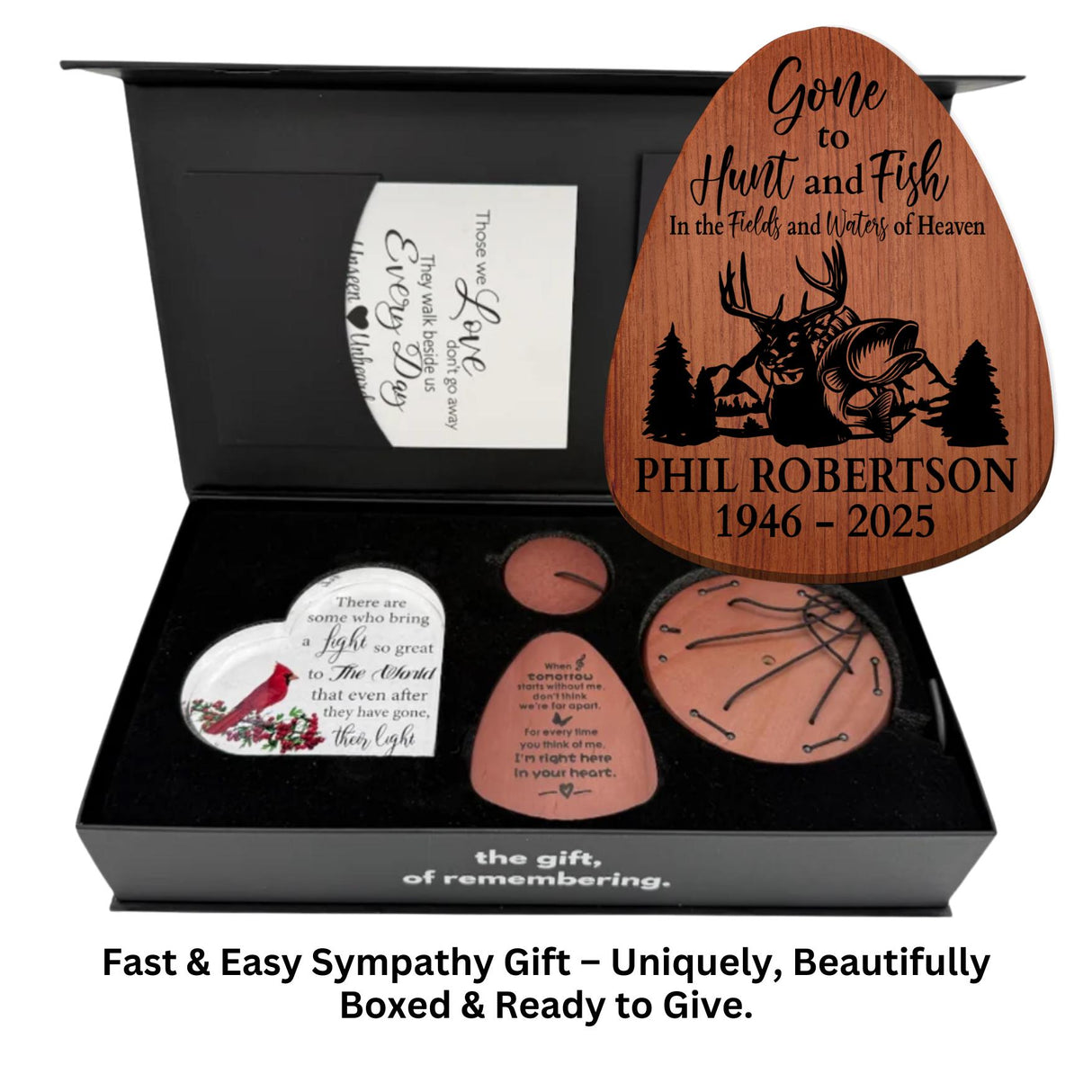 Outdoorsmen Funeral Gift Box Set