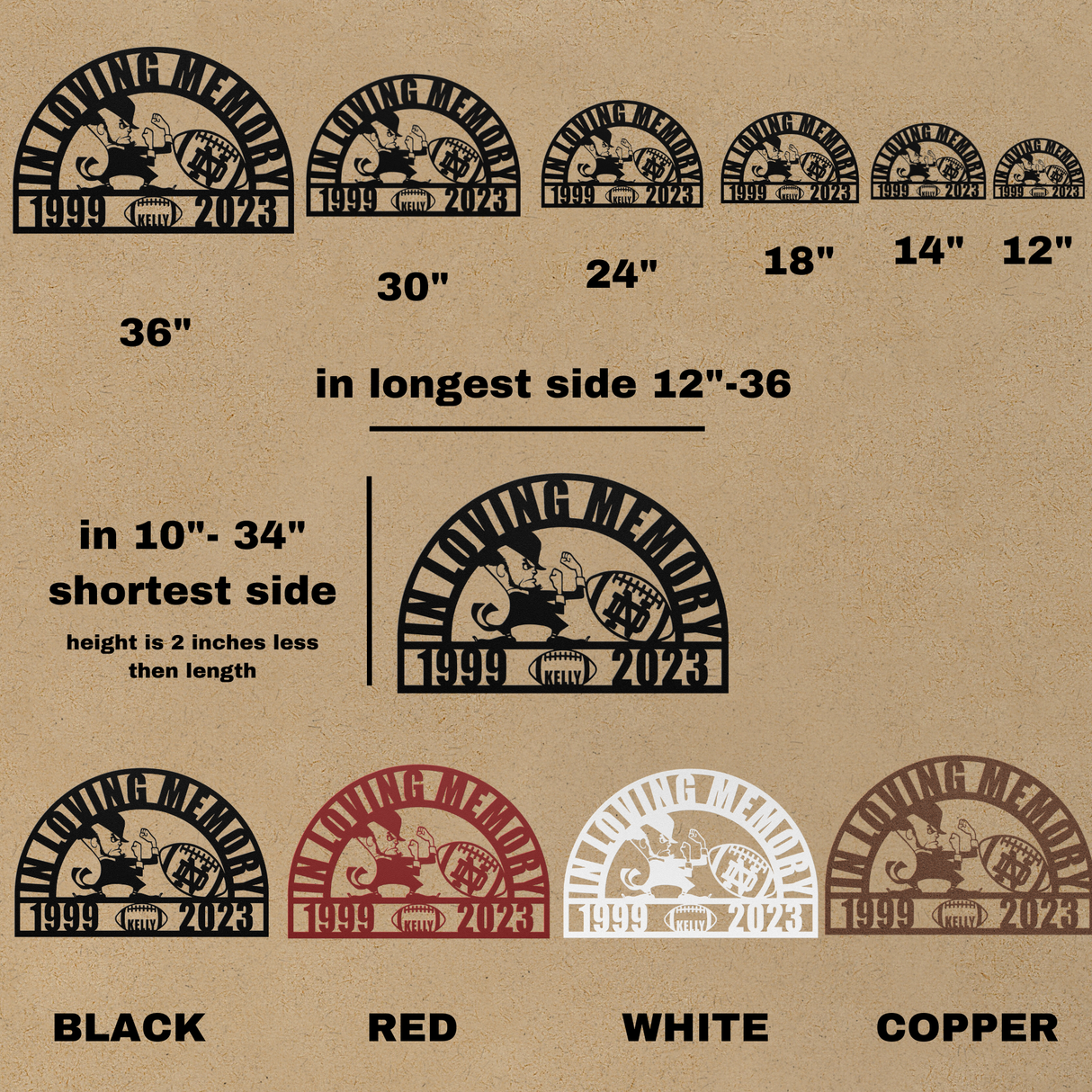 Create Your Own Custom Memorial Sign