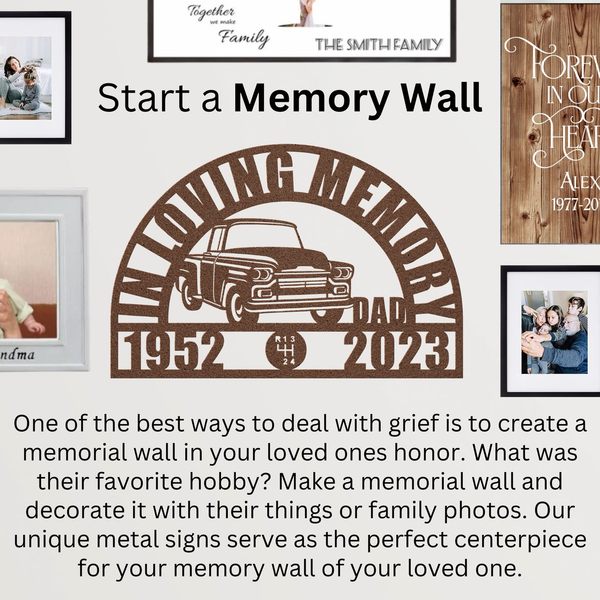 Classic Truck Sympathy Gift