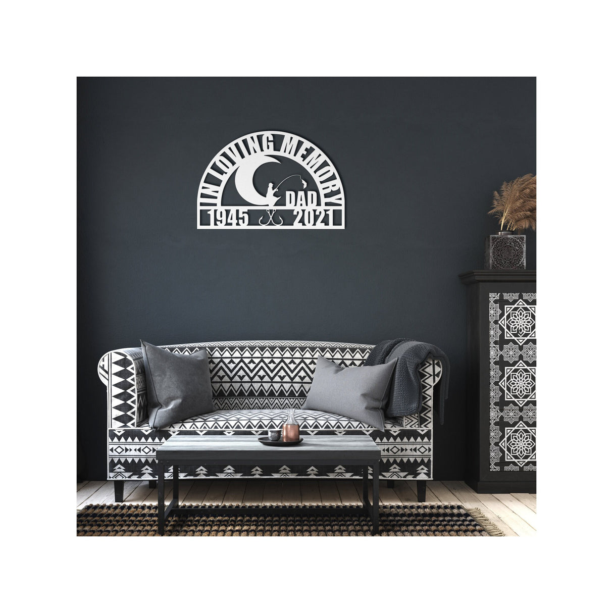 Loss of Father Gift, Sympathy Gift Loss of Father, Dad Bereavement Gift, Sympathy Gifts, Fishing Memorial Gifts, In Loving Memory Memorial