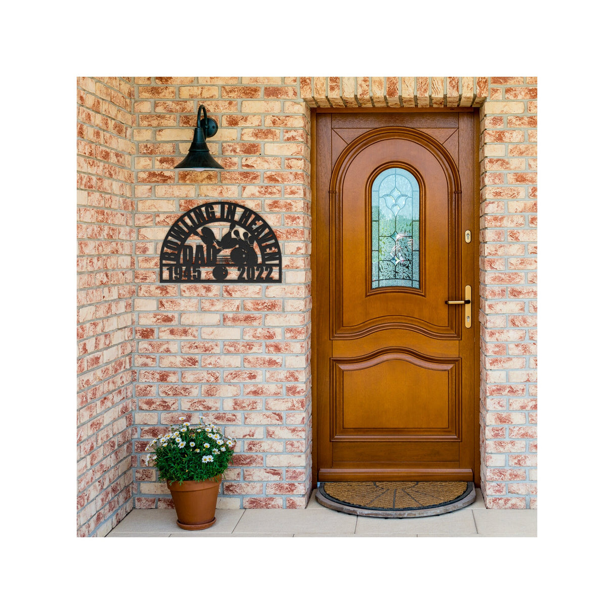 Bowling Memorial Remembrance Gifts for Loss , Dad Bereavement Gift, Bowling in Heaven Memorial Gifts, In Loving Memory Father, RIP Dad