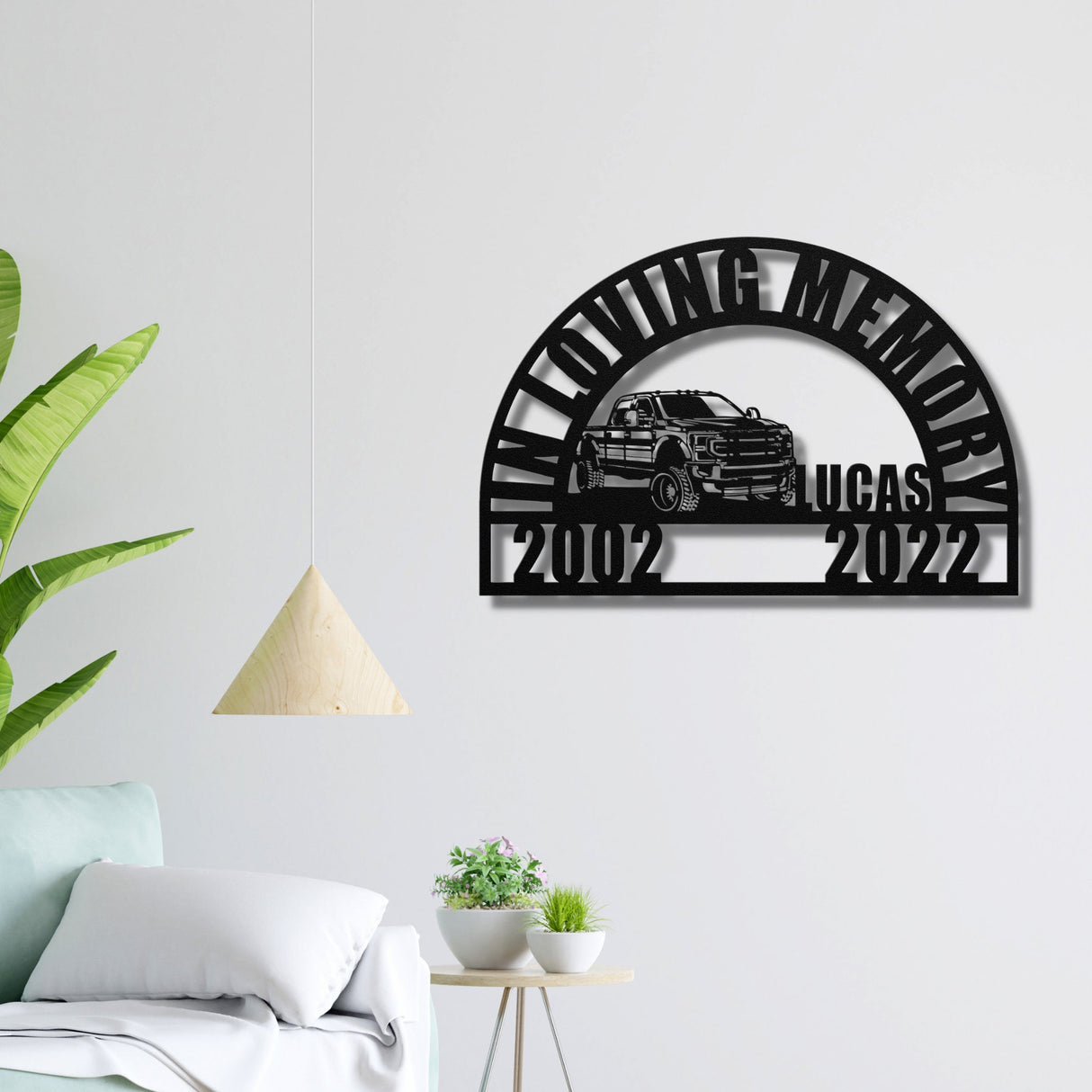 Pickup Truck Sympathy Gift Loss of Father Gift, Dad Bereavement Gift, Sympathy Gift, Memorial Gift, In Loving Memory, Brother Grave Memorial