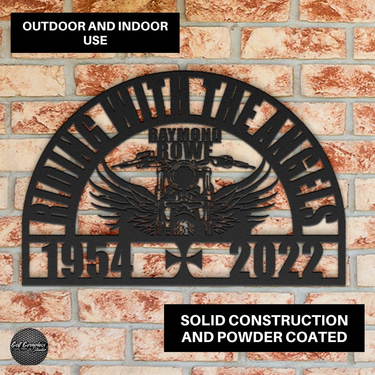 Personalized Memorial Grave Decoration for Cemetery