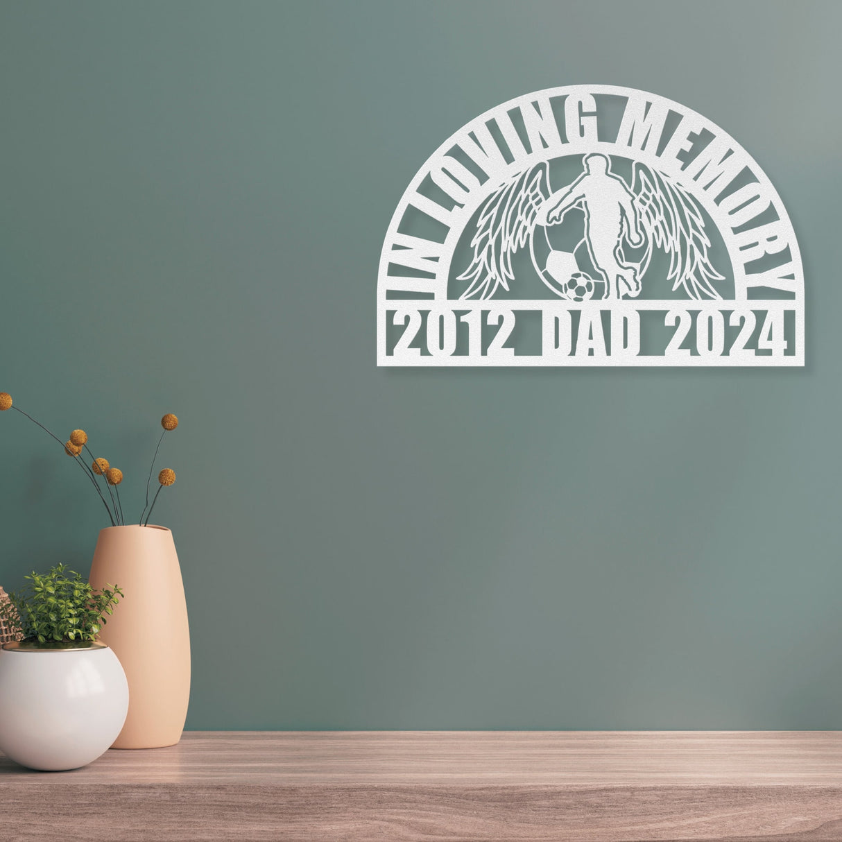 Personalized Soccer Memorial Gift for Soccer Player Remembrance