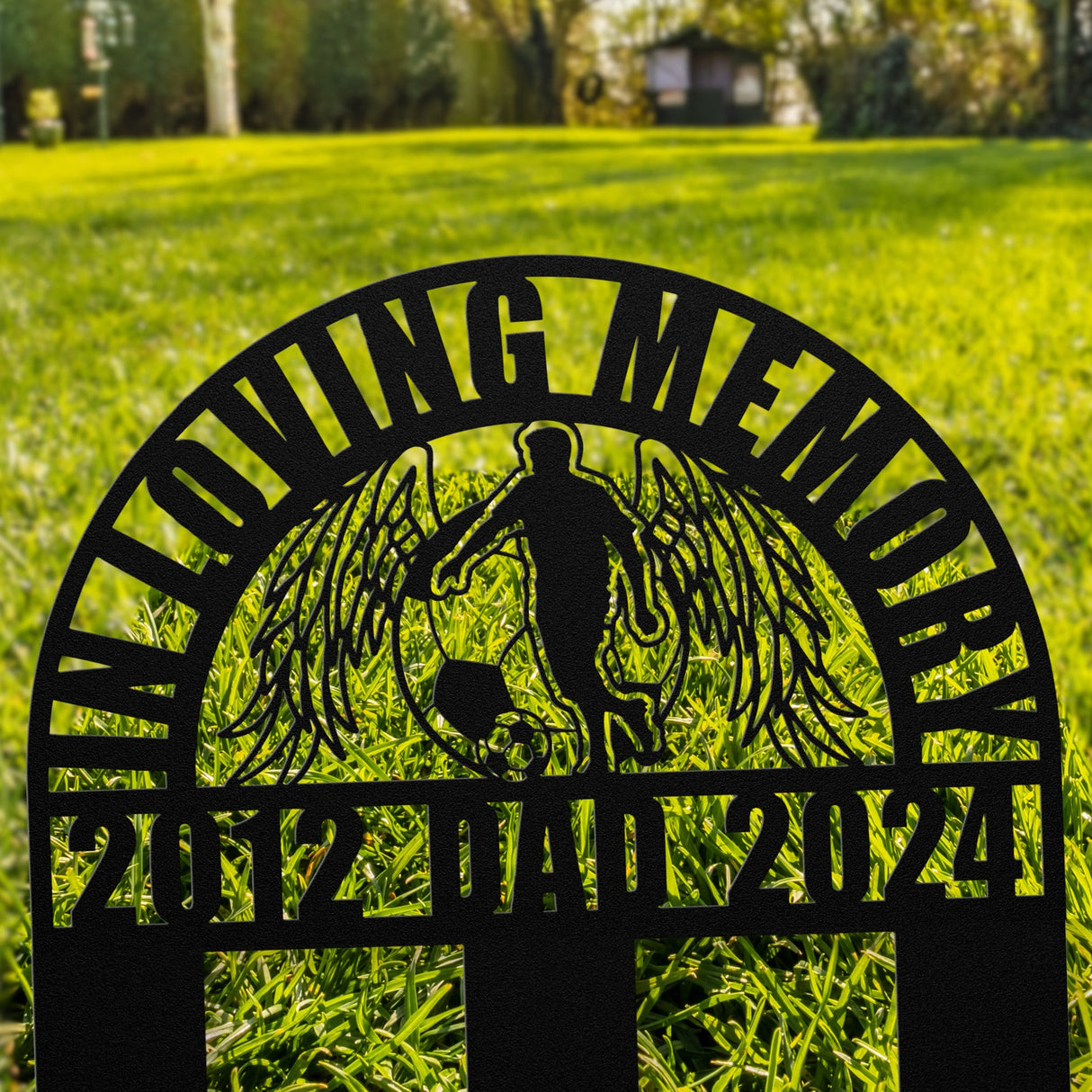 Personalized Soccer Memorial Gift for Soccer Player Remembrance