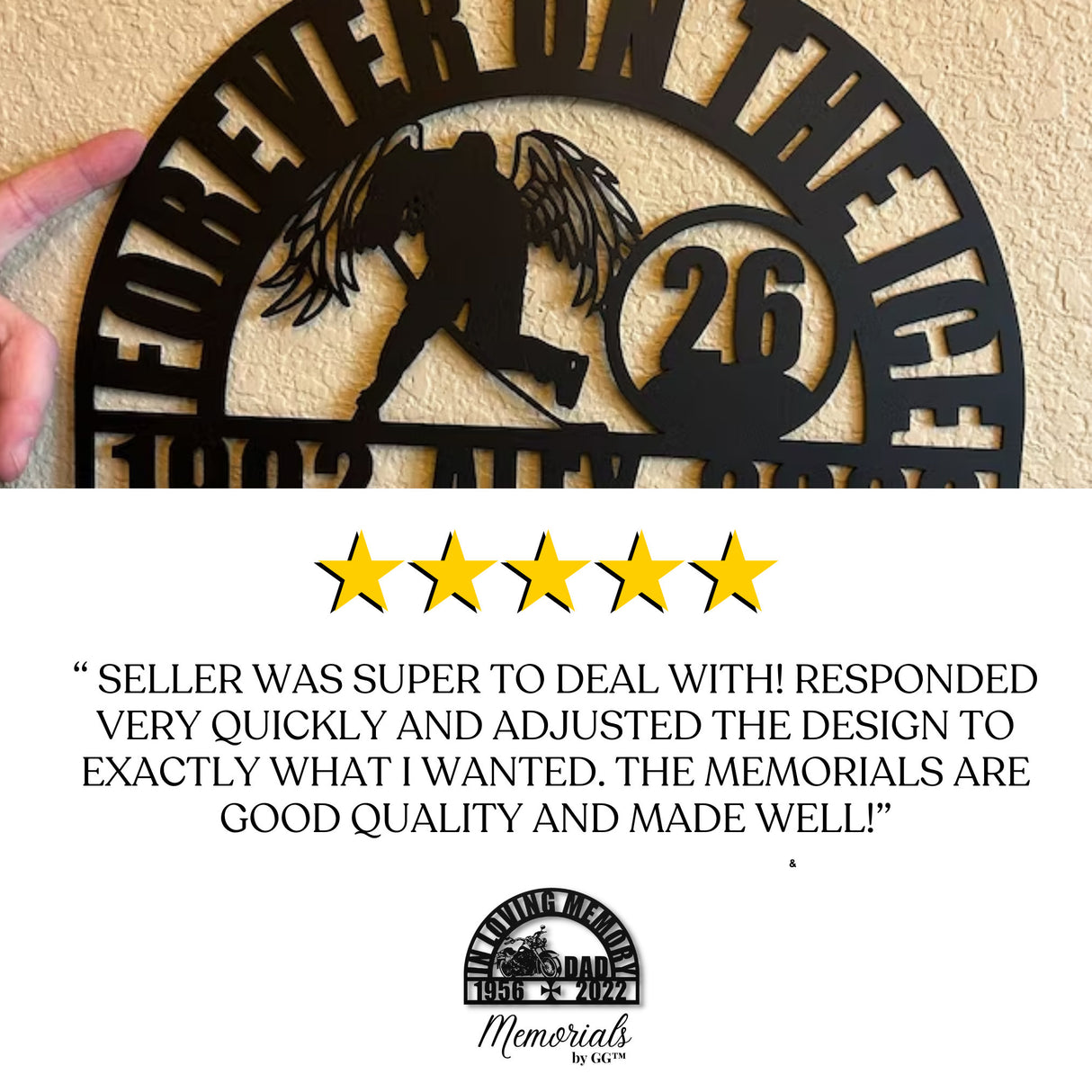 Personalized Soccer Memorial Gift for Soccer Player Remembrance