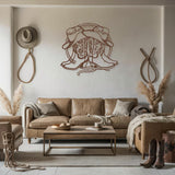 Western Wedding Gift for Couples Personalized Gift Cowboy Cowgirl Boots Wall Decor