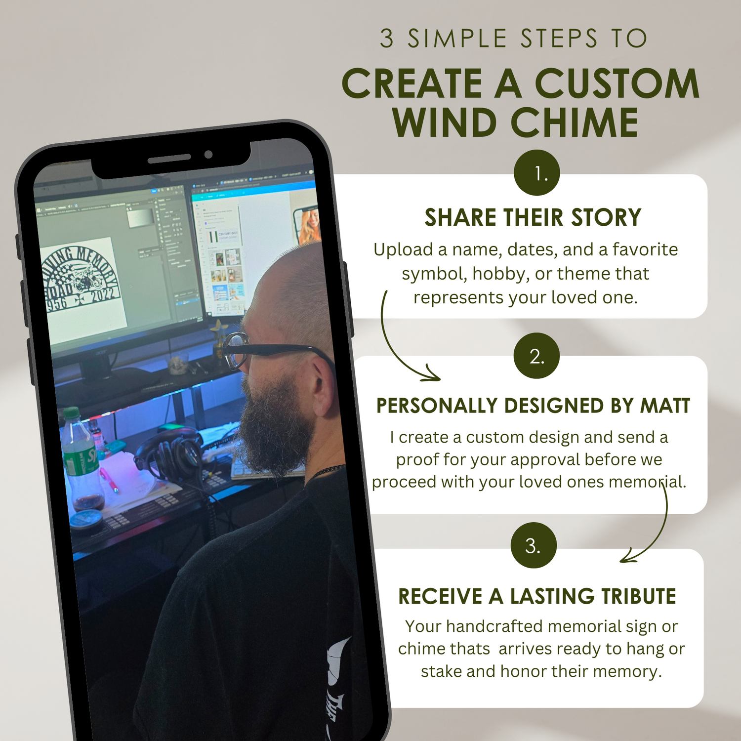 Design Your Own Memorial Wind Chime