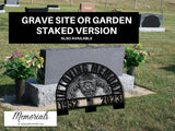 Fallen Police Officer Gift - Law Enforcement Badge Memorial - Personalized Loss of Police Officer Sympathy Gift