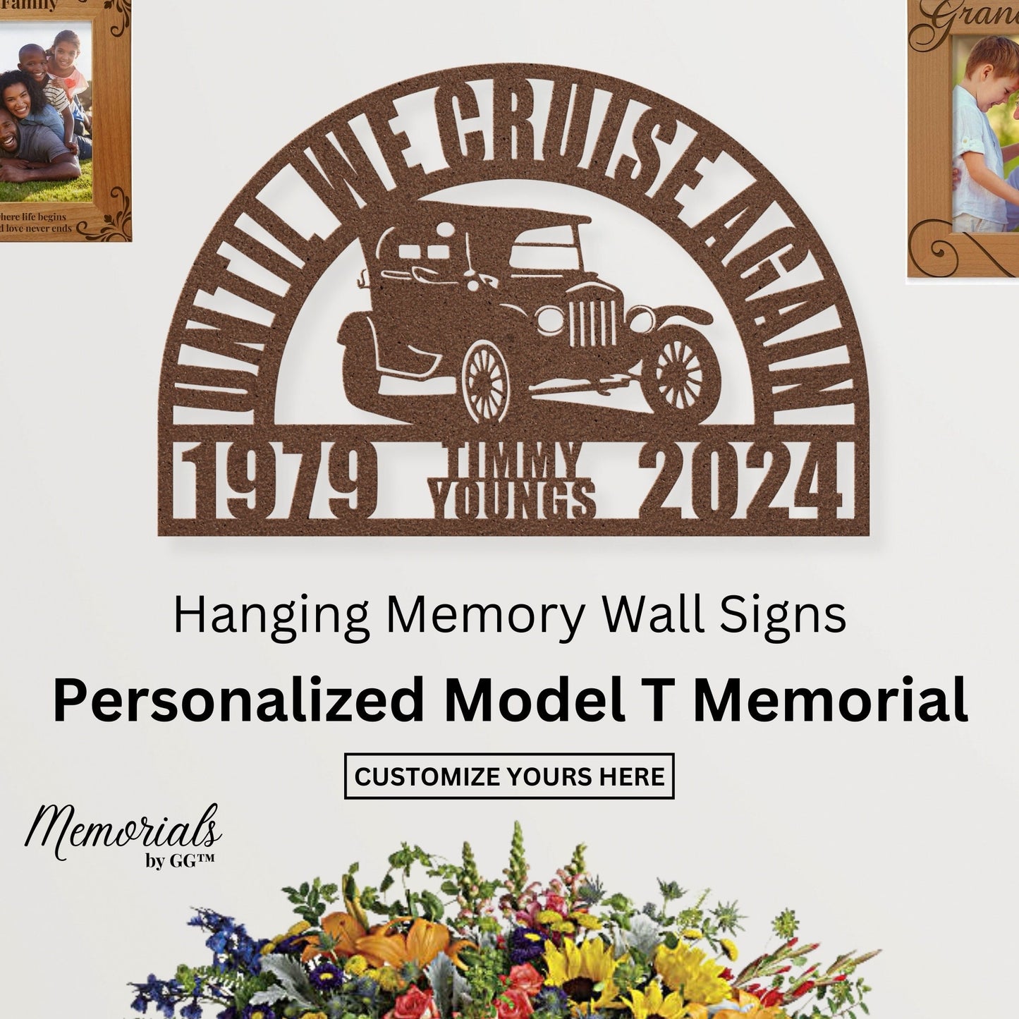 Classic Car Ford Model T Memorial Gift for Men