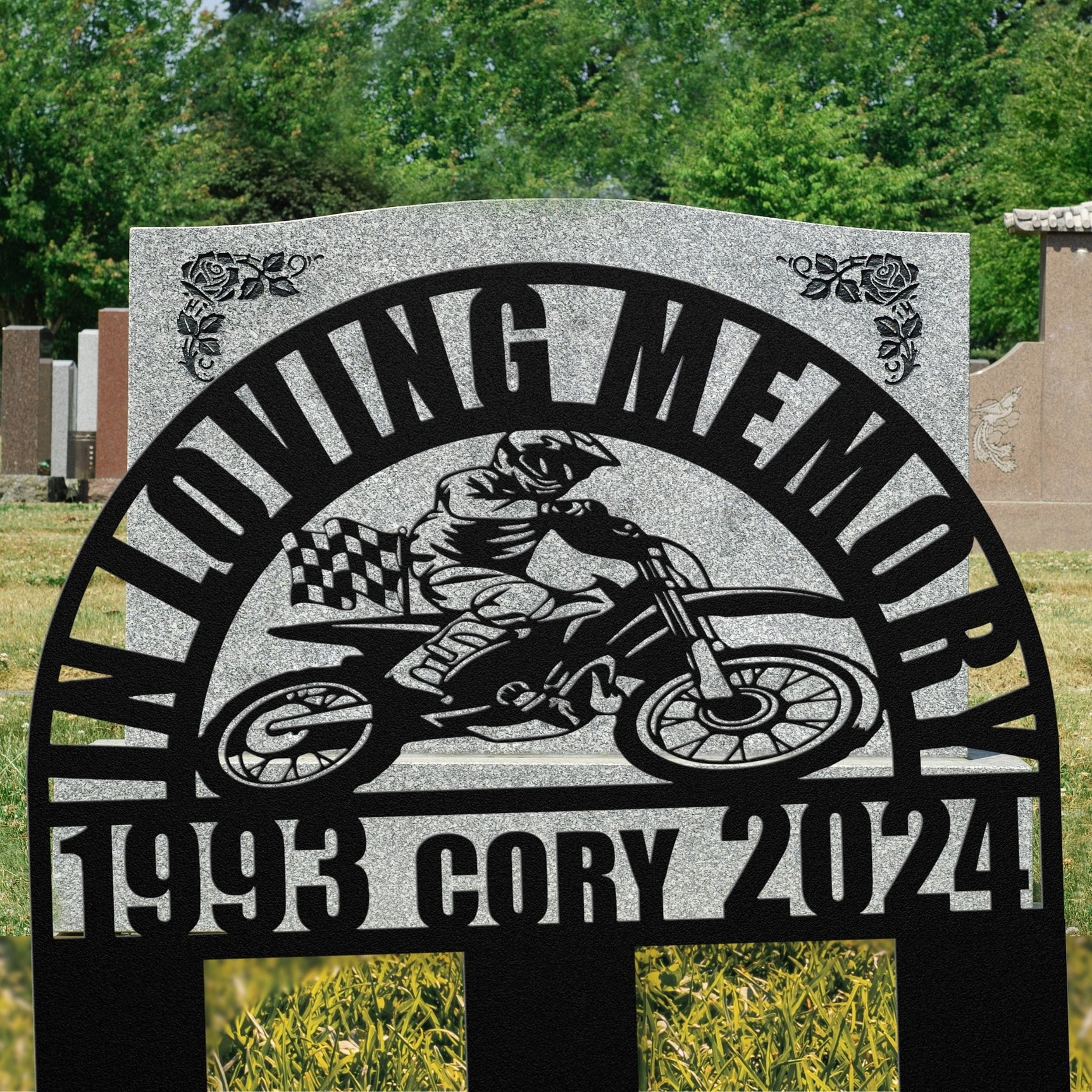 Motocross Sympathy Gift Loss of Son Gift, Brother Bereavement Gift, Dirt Bike Memorial Gift, In Loving Memory, Brother Grave Site Memorial