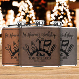 Carpenter Memorial Gift Hip Flask Custom Christmas Stocking Stuff Gift