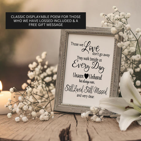 Outdoor Wind Chimes Gardening Memorial Mom Remembrance Grandma Personalized Sympathy Gift Garden Decor Tending Heavens Gardens