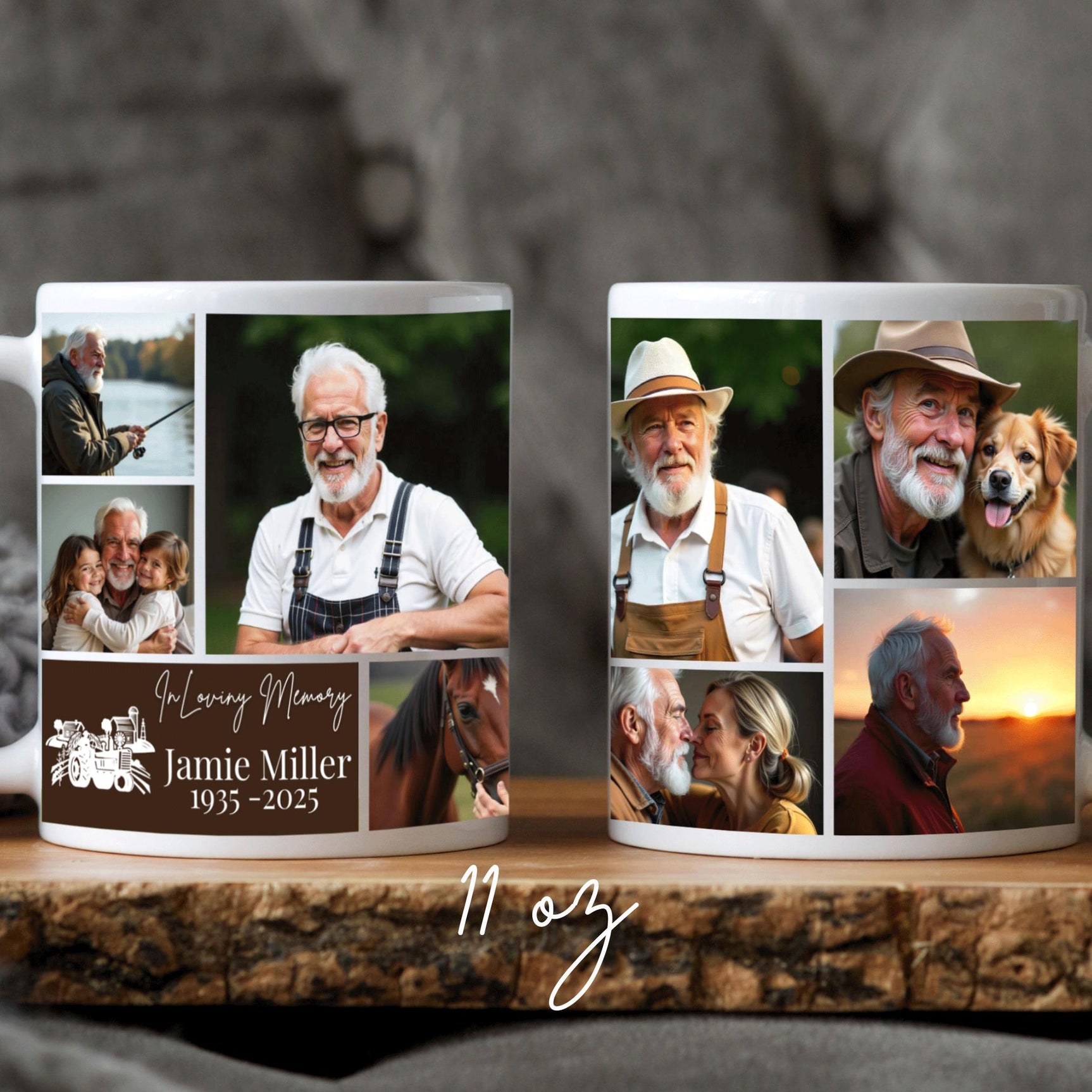 Personalized Photo Tribute, In Loving Memory Gift