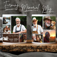 Custom Photo Memorial Mug for Farmer