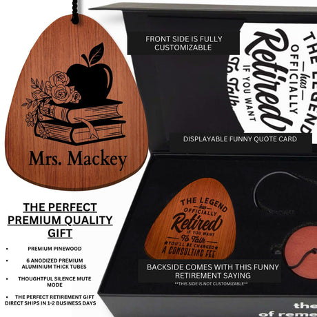 Personalized Teacher Retirement Gift | Nice Custom Retirement Gifts | Retirement 2025