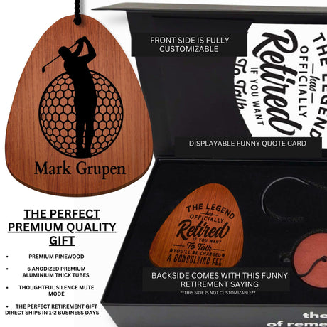 Personalized Golf Retirement Gift