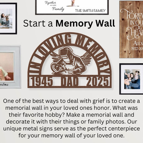 Personalized Welder Memorial Gift