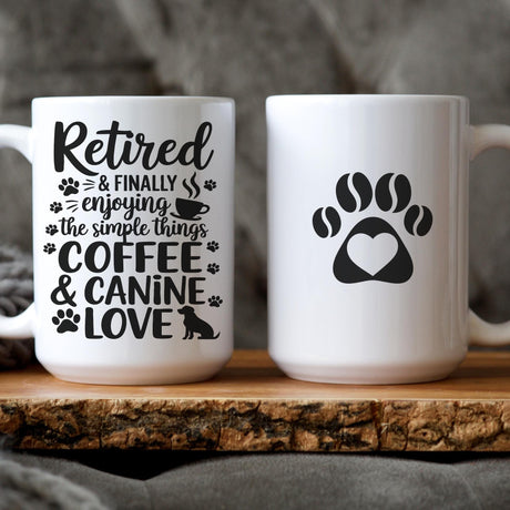 Retiring Mug Pet Owner Gift