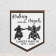 Motorcycle Memorial for Men Sympathy Gift for Dad