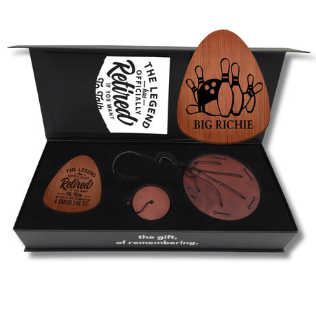 Bowling Retirement Gift Personalized Enjoy Your Retirement Coworker Dad Chimes Retirement 2025
