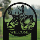 Wildlife Nature Welcome Sign