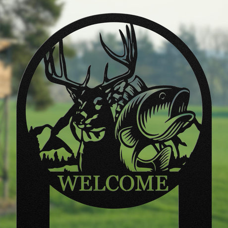 Wildlife Nature Welcome Sign