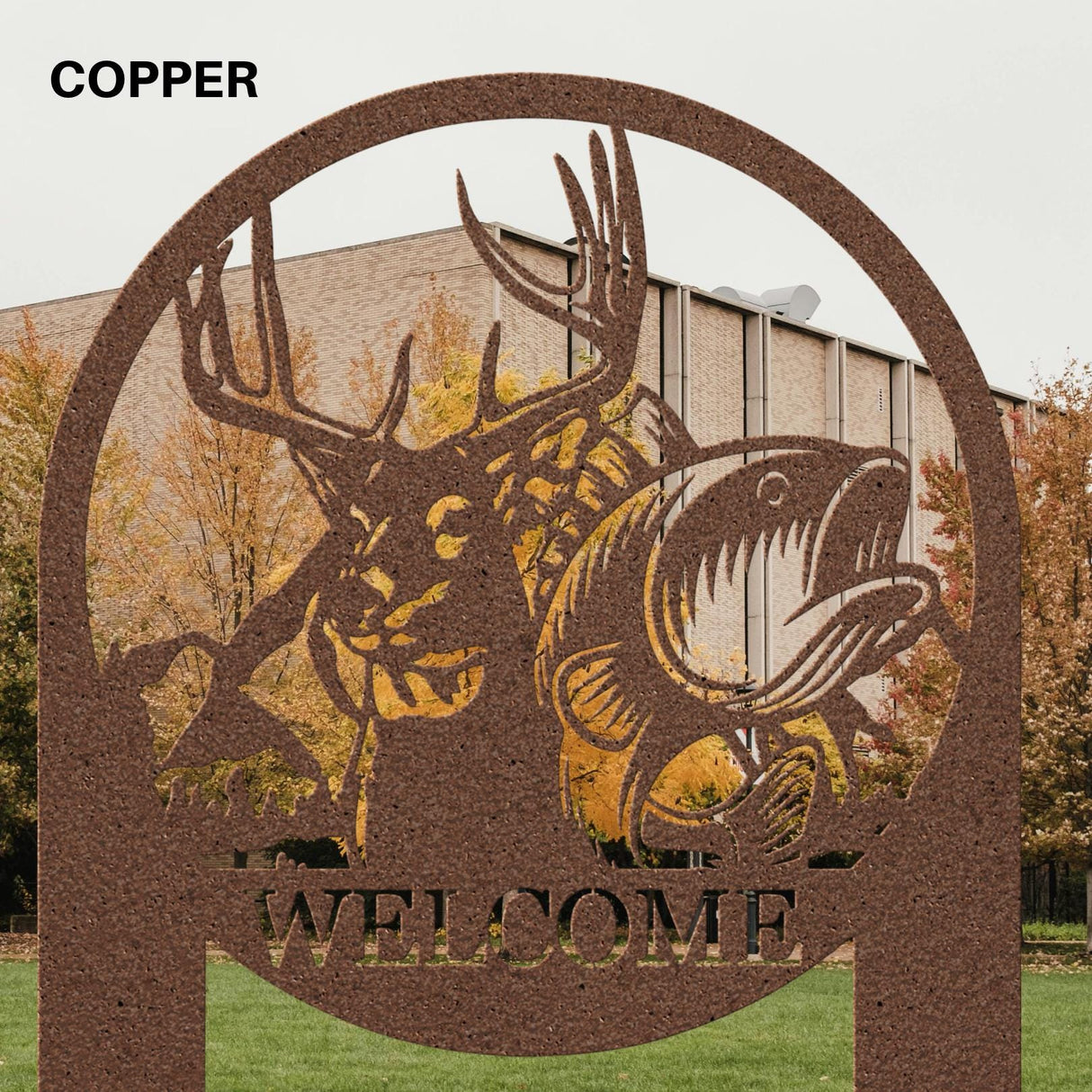 Hunting Outside Decor