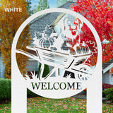 Welcome Sign Yard